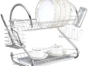 AG373 DISH DRYER 2 LEVELS STEEL