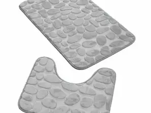 AG491C BATH MAT 2el. GREY