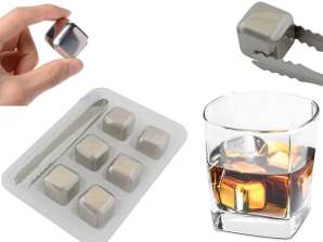 AG548D METAL ICE CUBES