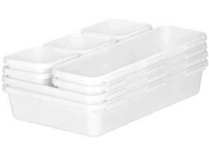 AG641C ORGANISATEUR MODULAIRE 8PCS BLANC