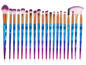 AG798 UNICORN MAKEUP BRUSHES 20 PCS