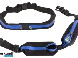 BQ12B RUNNING BELT SACHET BLACKBLUE