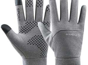 BQ69A GANTS DE SPORT GRIS