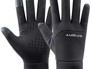 BQ69 GANTS DE SPORT NOIR