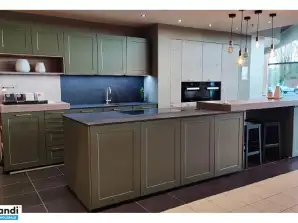 Fitted kitchen with Miele appliances included Exhibition model...