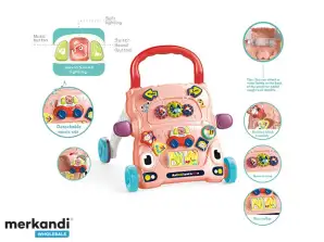 Déambulateur éducatif pour enfants avec mélodies et jouets mignons SM436768