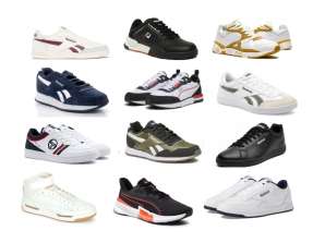 Mix de chaussures déstockage - Adidas /Puma /Kappa.... 185 paires