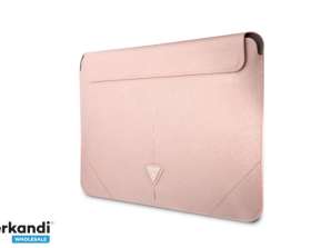 Guess Pouzdro na 14 palcový notebook a tablet - PU Saffiano - Růžové J-TOO