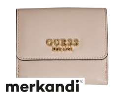 Petit portefeuille pour femme Laurel Slg Card & Coin de Guess, beige/poudre - VG850044-PLR