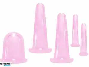 AG418G CUPPING EN SILICONE CHINOIS 5PCS