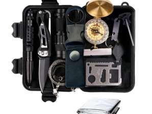 AG518A SET 12-IN-1 SURVIVAL ESSENTIALS