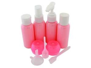AG623A COSMETICS CONTAINERS SET OF 9 ROSES