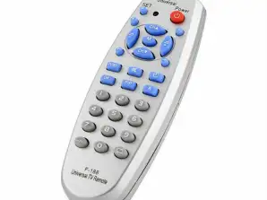 AG83B UNIVERSAL REMOTE CONTROL FOR TV SILVER