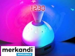 AK236 LCD CLOCK WITH LED PROJECTOR 2in1