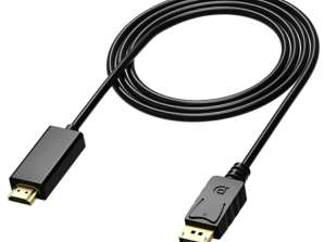 HD39 DISPLAYPORT TO HDMI CABLE 1.8M 4K