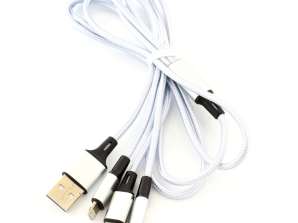 KK21J 3in1 MICRO USB/ USB-C XLINE kabel
