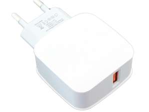 PLP37B FAST USB CHARGER WHITE