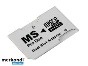 PSP22 ADAPTADOR DUAL MICRO SD / MS PRO DUO