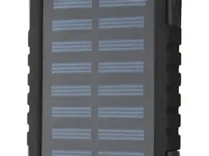 US14 Solar Powerbank 5000mAh cargador con linterna incorporada