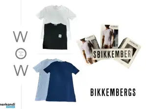 Dirk Bikkembergs miesten T-paidat | Ensiluokkaista italialaista käsityötä | Urheilun inspiroimat vaatteet