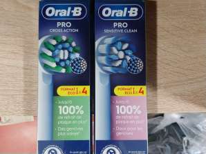 Pro Cross Action &; Pro Sensitive Clean 4pcs/set OralB