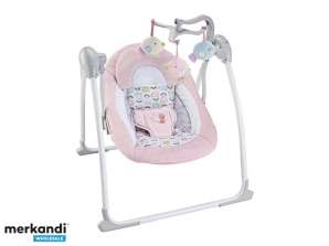 Relax Electric Swing With Music With genders available pink and beige shades sm479562