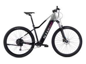 Sieviešu elektriskais velosipēds STORM Stella 2.0 netīri rozā-melns, 16