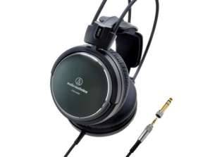 Audio Technica ATH A990Z Kabelgebundene Over-Ear-Kopfhörer Schwarz/ Grün EU