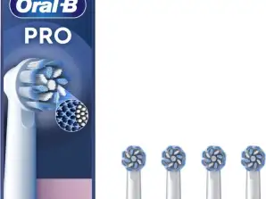 Oral-B Sensitive Clean Pro - 4 Pack Brush galviņas - īpaši mīkstas