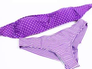 S8846 Ženski kupaći kostimi, visoki i niski dijelovi, mogu se kombinirati - CHIARA BLU