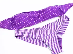 S8846 Ženski kupaći kostimi, visoki i niski dijelovi, mogu se kombinirati - CHIARA BLU
