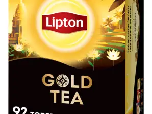 LIPTON GOLD Black Tea Express 92 vrecúšok. Zamat
