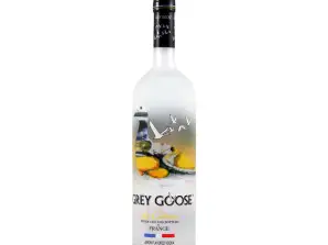Grey Goose Vodka Le Citron 0,7 l (40 % Vol.) – Wodka mit Zitrus- und Fruchtgeschmack