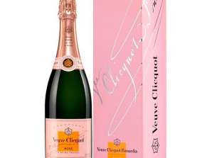 Champagne Veuve Clicquot Rosé 0,75 L 12,5º (R) - akostné víno AOC z regiónu Champagne, Francúzsko