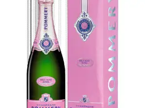 Champagne Pommery Rosé - 0,75 Litres 12,5° (R) avec Estuche et Information Complète