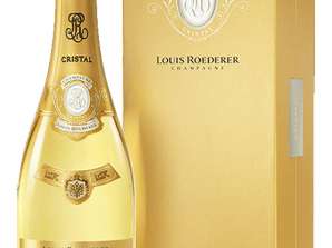 Шампанско Рьодерер Кристал Брут 2015 0.75 L 12.5º (R) - Пино Ноар/Шардоне, Франция, AOC