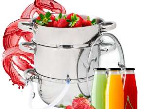 Stainless steel juicer steam juicer TOPFANN 8l Induction