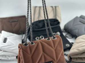 Schicke Taschen für Damen im Großhandel, verschiedene attraktive Designs.