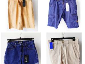 OUTLET BRAND MIX SUMMER PANTS, DENIM SHORTS 