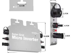 Huutokauppa: Invertterit (uudet) - (5 kpl) - (aurinkoverkko, mikroinvertteri GTB-600)