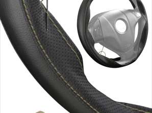 Ohjauspyörän suojus nauhaksi Sport Design Musta 37-39 cm Ohjauspyörän halkaisija 10,3 - 10,7 cm Leveys