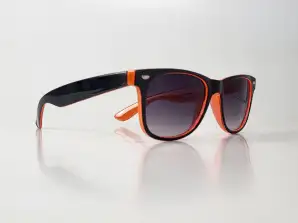 Černá/oranžová Sluneční brýle TopTen wayfarer SG14035WFORANGE
