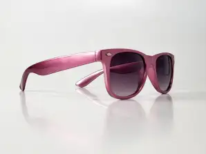 Kovinska vijolična sončna očala TopTen wayfarer SRP030WFPURPLE