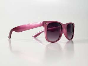 Metalické fialové slnečné okuliare TopTen Wayfarer SRP030WFPURPLE