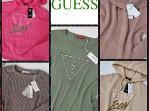 020124 mix of sweaters and hoodies from Guess. Minimum order quantity - 15 pieces