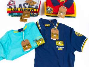 S8784 Men's polo shirts and T-shirts by ALASKA in different colors and models