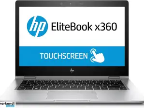 HP EliteBook x360 1030 G2 – Intel® Core™ i5, 8 GB RAM, 256 GB SSD, 2-i-1 Touch 13,3