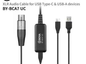 BOYA Adapter cable. XLR to Lightning Black EU