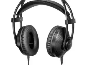 BOYA Kopfhörer Kabelgebundener On-Ear-Monitor 3,5 mm und 6,35 mm Ausgang Schwarz