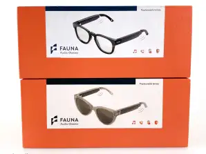 25 piezas de gafas de audio de fauna mezclan gafas de sol y protección contra la luz azul, compre artículos especiales de stock restante al por mayor